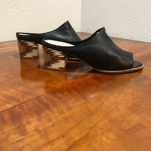 LulaRoe leather mules